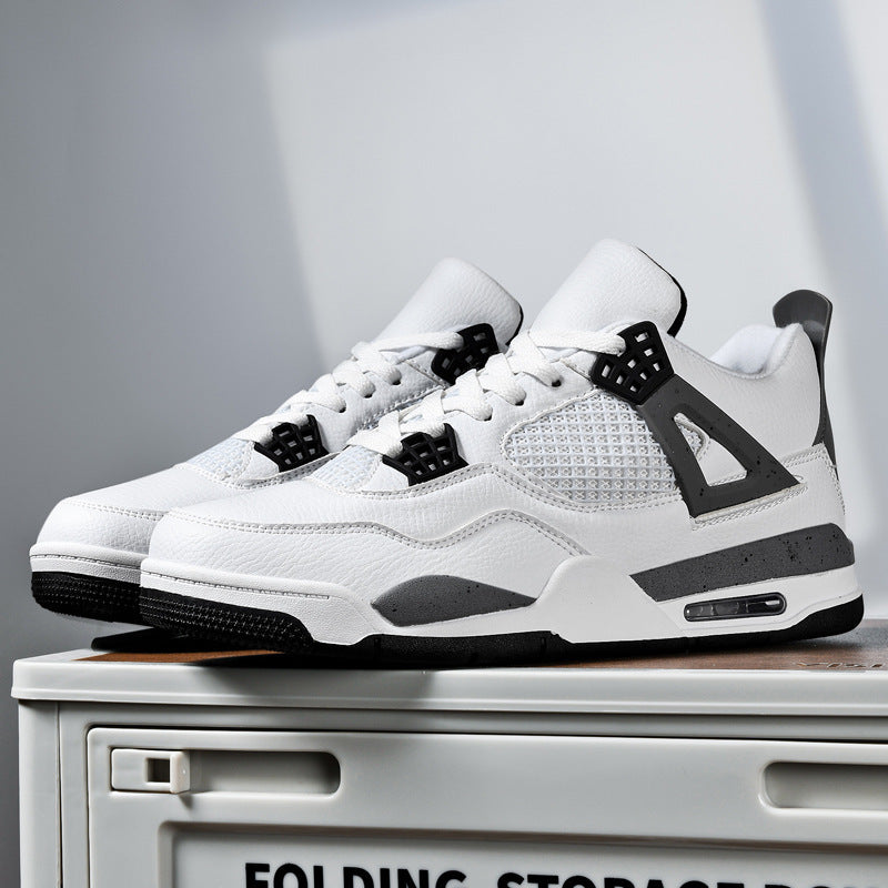 Herren retro-urbaner High-Top Sneaker mit Netzpaneel, verstärkter Fersenkappe und dämpfender Air-Unit EB