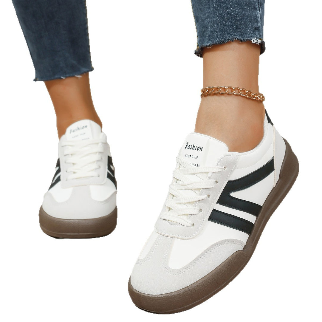 Damen Freizeit-Sneaker mit atmungsaktiver Obermaterialkombination und rutschfester Sohle EB