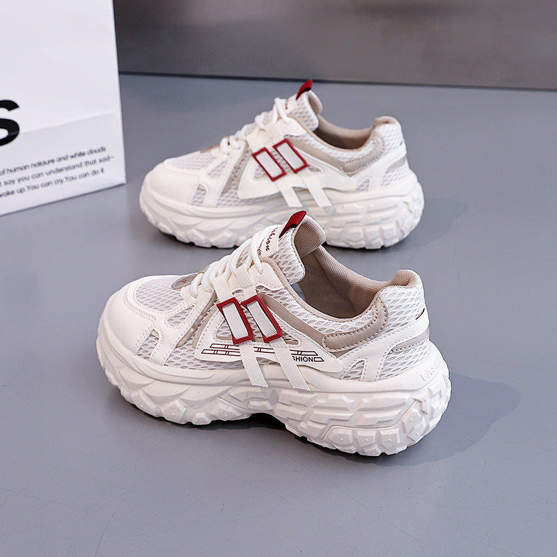 Damen Sportliche Sneakers mit atmungsaktivem Obermaterial und ergonomischer Dämpfung EB