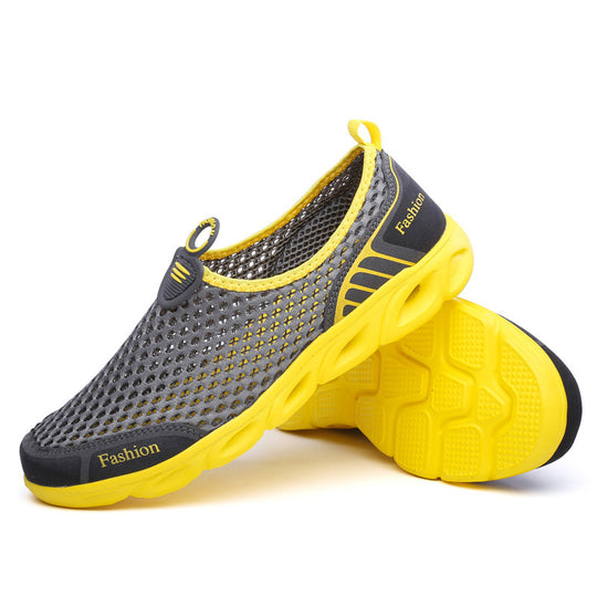 Damen Sportliche Mesh-Schuhe mit flexibler Sohle und atmungsaktiver Oberflächenstruktur EB