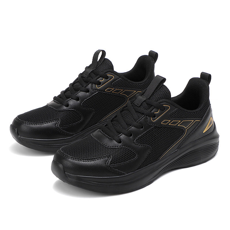 Damen Komfortable Freizeit-Sneaker mit atmungsaktiver Mesh-Oberfläche EB
