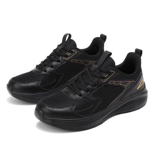 Damen Komfortable Freizeit-Sneaker mit atmungsaktiver Mesh-Oberfläche EB