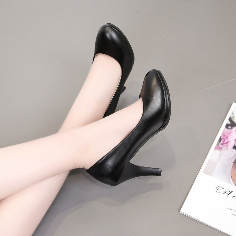 Damen elegante Pumps mit komfortablem Blockabsatz EB 1782226294