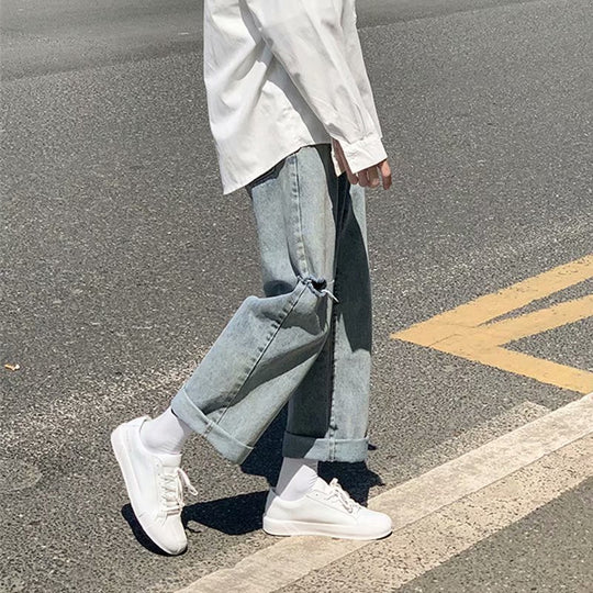 Damen lockere Jeans EB