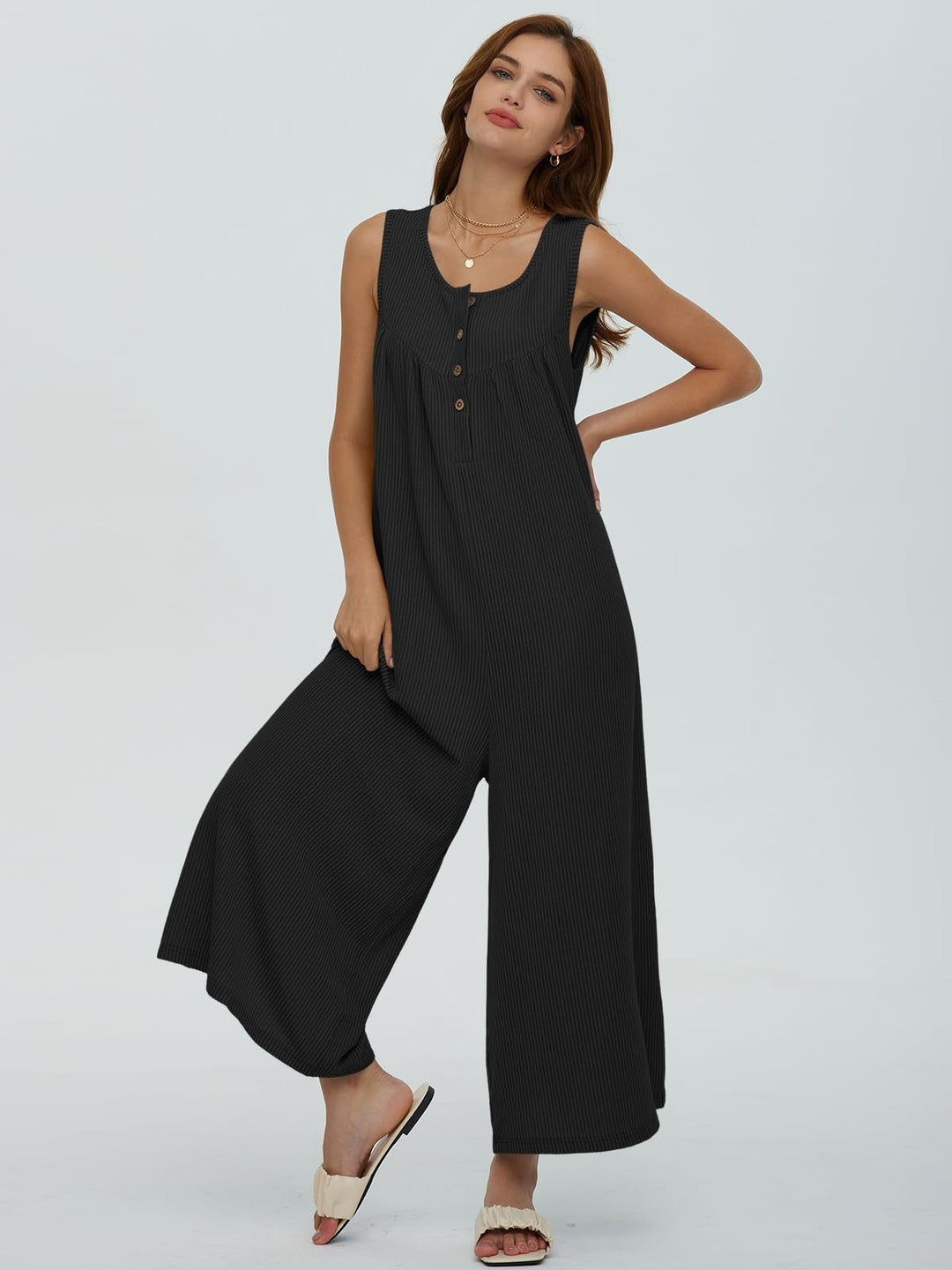 Damen lässiger Jumpsuit EB