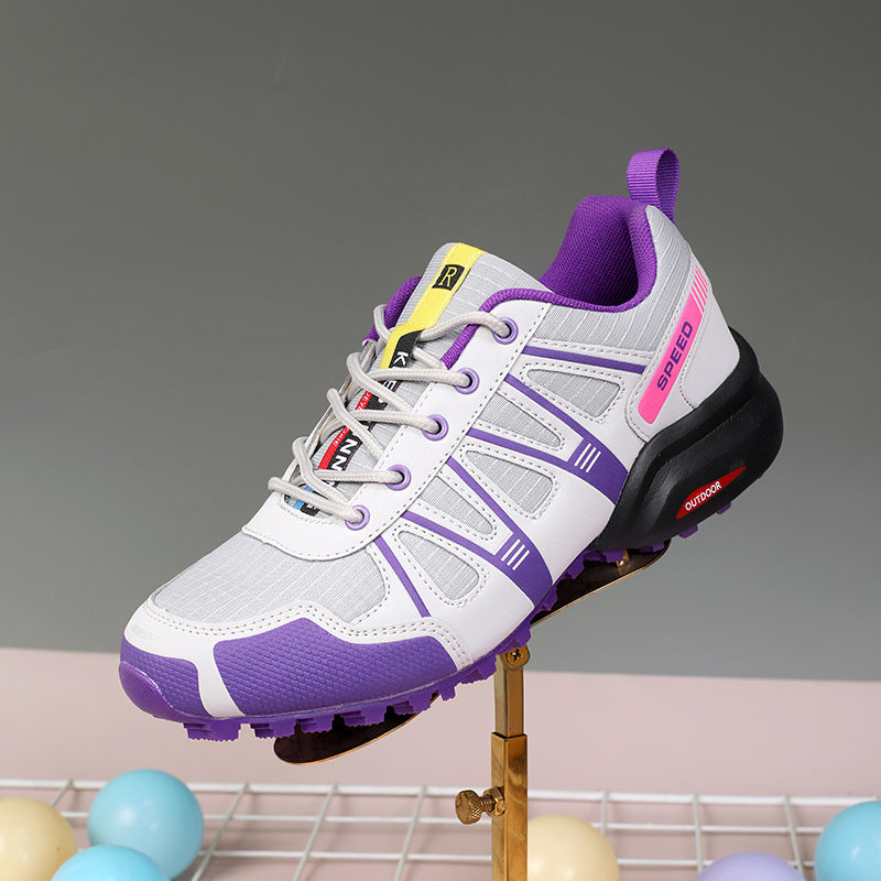 Damen Sportliche Trail-Schuhe mit rutschfester Sohle und atmungsaktivem Obermaterial EB