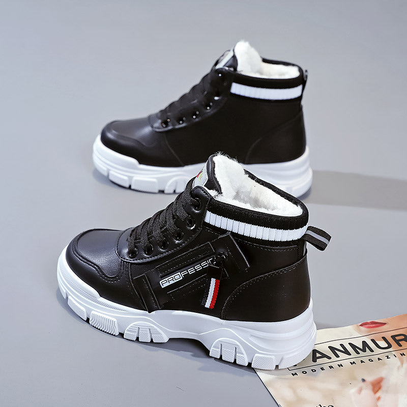 Damen Isolierte Winterstiefel mit rutschfester Sohle und warmem Innenfutter EB