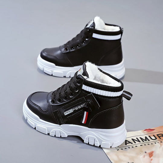 Damen Isolierte Winterstiefel mit rutschfester Sohle und warmem Innenfutter EB