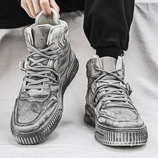 Damen Hohe Sneakers mit modernem Design und rutschfester Sohle EB