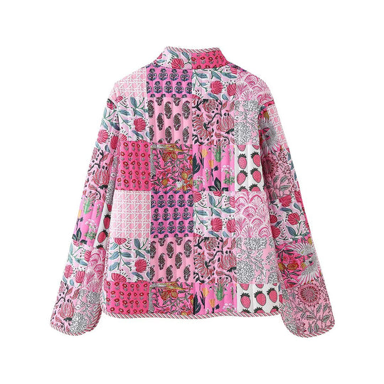 Damen Patchwork-Jacke EB
