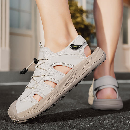 Damen Atmungsaktive Outdoor-Sandalen mit stoßdämpfender Sohle EB