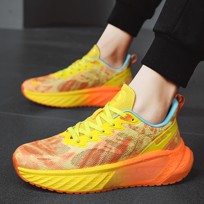 Damen Sportliche Performance-Laufschuhe mit atmungsaktivem Obermaterial und dämpfender Sohle EB