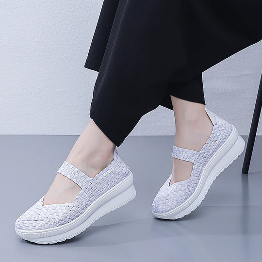 Damen Bequeme und elegante Sandalen mit herausnehmbaren Fußbett EB