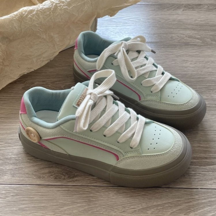 Damen Sportliche Sneaker mit atmungsaktivem Mesh-Obermaterial und dämpfender Sohle EB