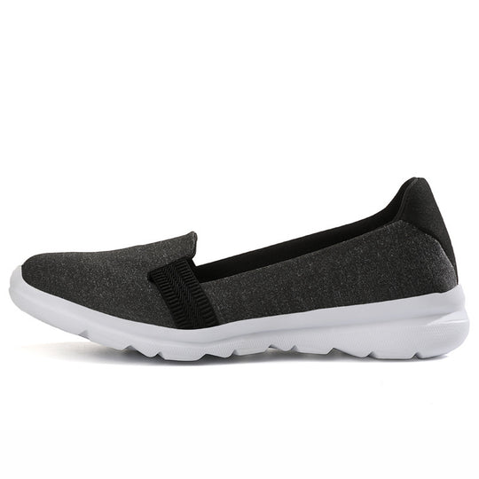 Damen Komfortable Slip-On Freizeitschuhe EB
