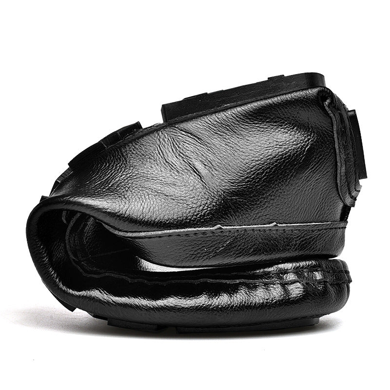 Damen Mokassins aus hochwertigem Leder mit flexiblem Sohlenprofil EB
