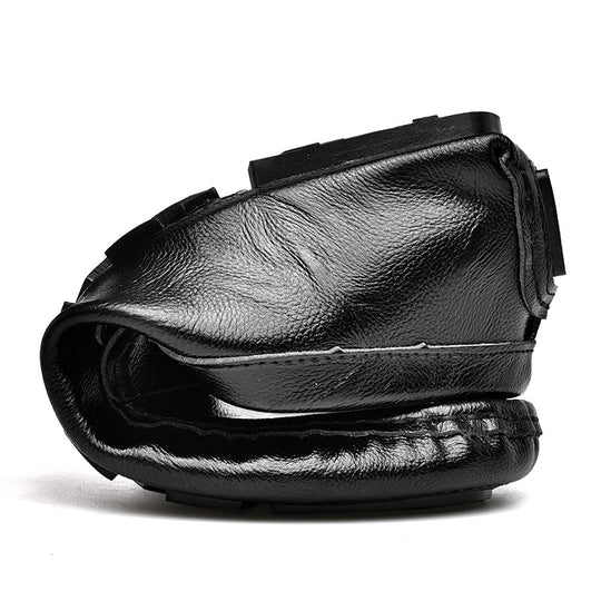 Damen Mokassins aus hochwertigem Leder mit flexiblem Sohlenprofil EB