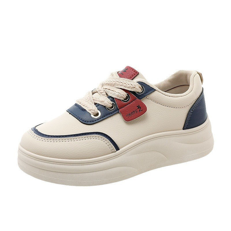 Damen modische Sneakers mit gepolsterter Laufsohle und atmungsaktiver Oberflächenstruktur EB