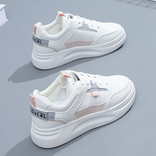 Damen modische Chunky-Sneaker mit verstärktem Fersenbereich und atmungsaktiver Sohlenkonstruktion EB
