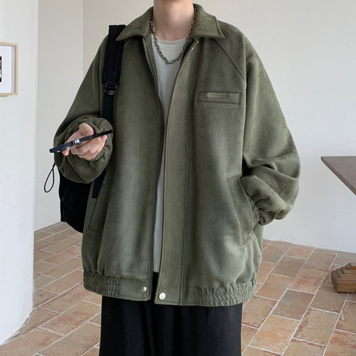 Herren Übergroße Steppjacke mit praktischen Taschen EB