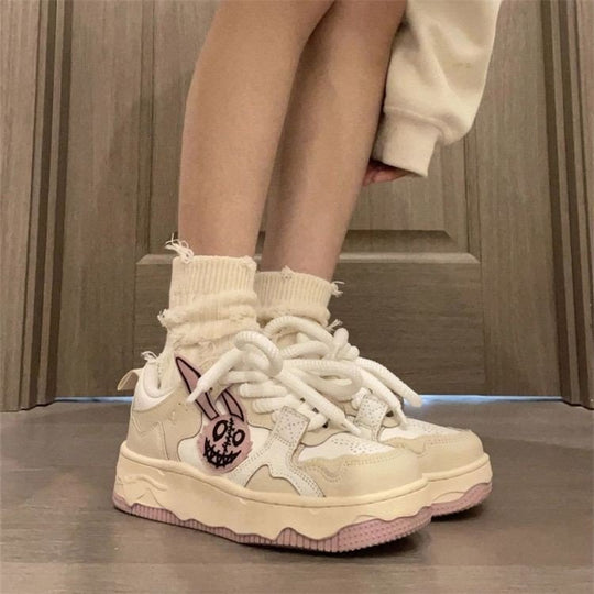 Damen Sneakers mit einzigartigem Tierdesign und komfortabler Dämpfung EB