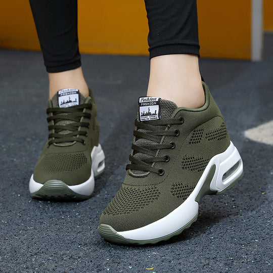 Damen Luftdurchlässige Sneakers mit dämpfender Sohle und atmungsaktivem Obermaterial EB