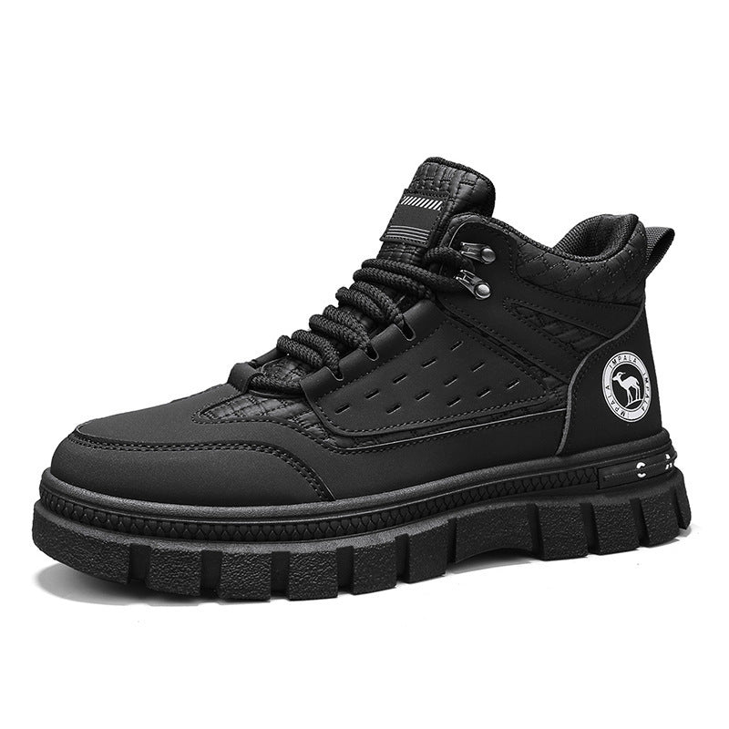 Damen Sportliche High-Top Sneakers mit rutschfester Sohle und verstärktem Knöchel EB