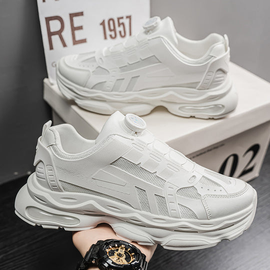 Damen Komfortable Schnellschnür-Sneaker mit atmungsaktiver Oberflächenstruktur EB