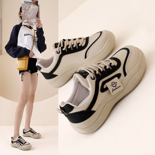 Damen Sportliche Sneakers mit rutschfester Sohle und atmungsaktivem Obermaterial EB