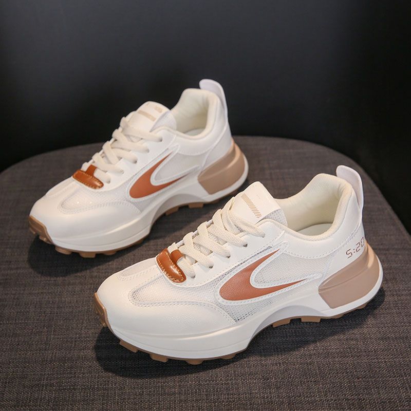 Damen Sportliche Freizeitlaufschuhe mit stoßdämpfender Sohle EB