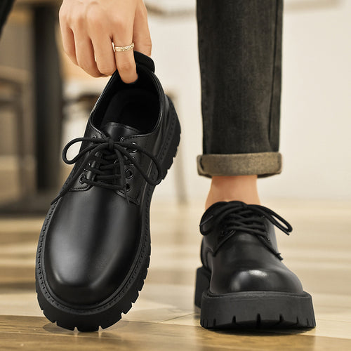 Damen Elegante Schnürschuhe mit robuster Sohle und zeitlosem Design EB