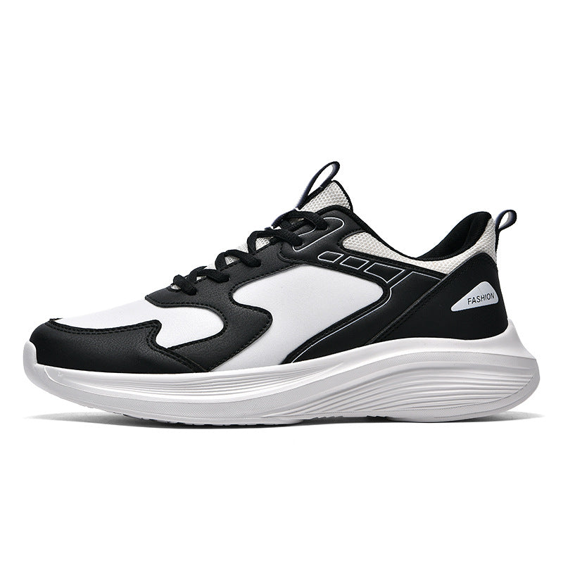 Damen Modische Sneakers mit atmungsaktiver Oberflächenstruktur und stoßdämpfender Sohle EB