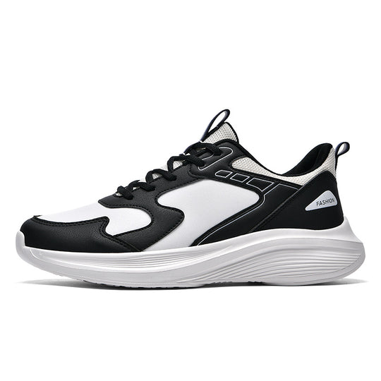 Damen Modische Sneakers mit atmungsaktiver Oberflächenstruktur und stoßdämpfender Sohle EB