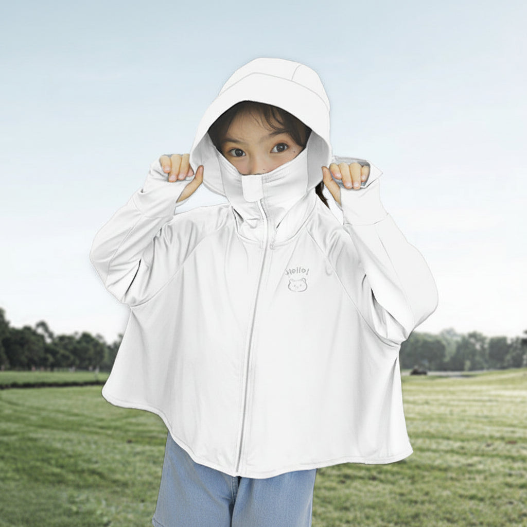 Damen UV-Schutzjacke mit Kapuze und atmungsaktivem Design EB
