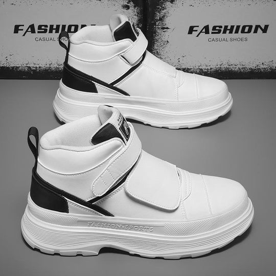 Damen Sportliche Sneakers mit verstellbarem Klettverschluss und stabiler Sohle EB