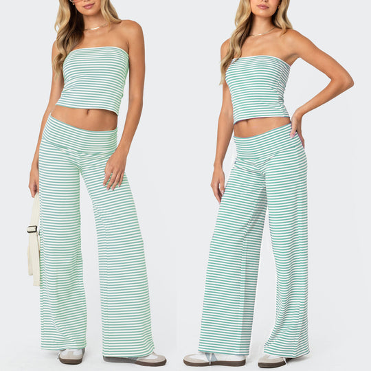 Damen Lounge-Set aus weichem Baumwollmix EB