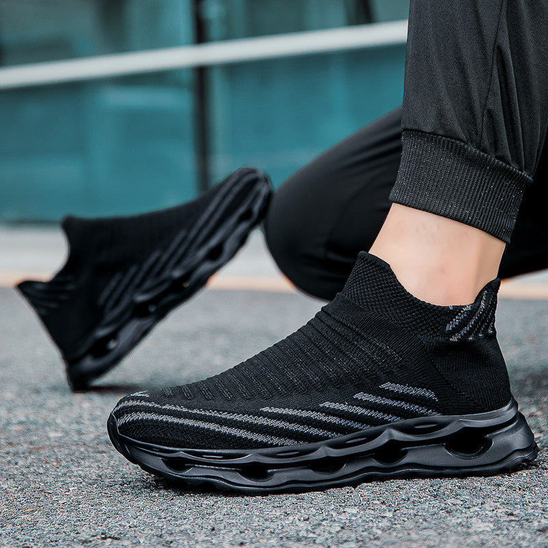 Damen Sportliche Knit Sneakers mit ergonomischer Dämpfungstechnologie EB