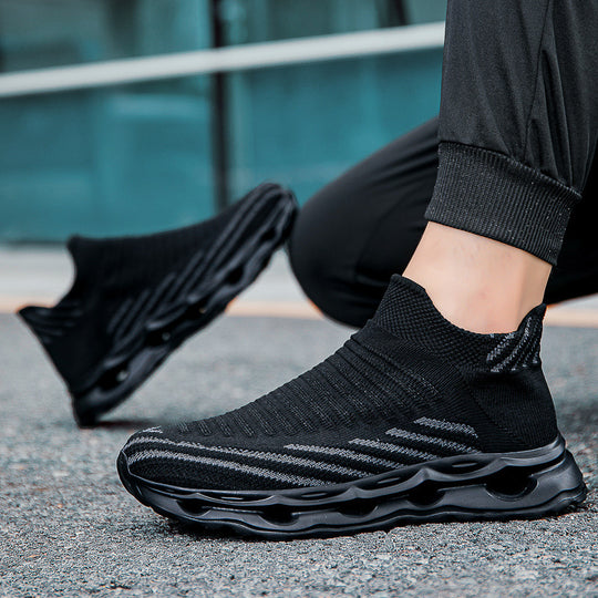 Damen Sportliche Knit Sneakers mit ergonomischer Dämpfungstechnologie EB
