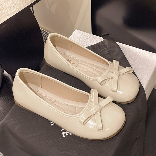 Damen Ballerinas mit verspieltem Schleifen-Design und komfortablem Innenfutter EB