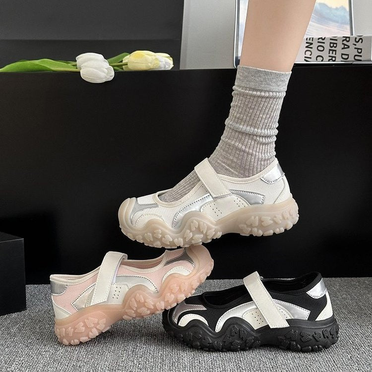 Damen Sportliche Sandalen mit verstellbarem Riemen und rutschfester Sohle EB