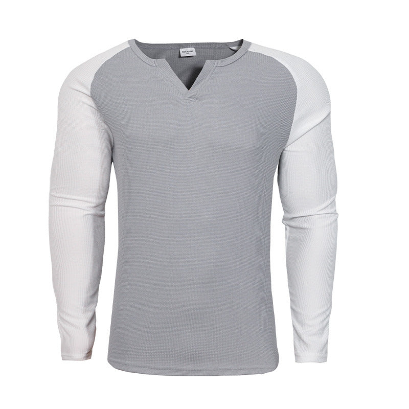 Herren Langarmshirt mit innovativem Strukturdesign EB