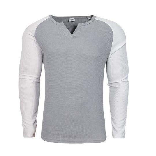 Herren Langarmshirt mit innovativem Strukturdesign EB