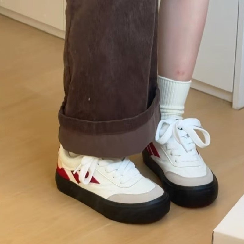 Damen modische Sneaker mit hohem Profil EB