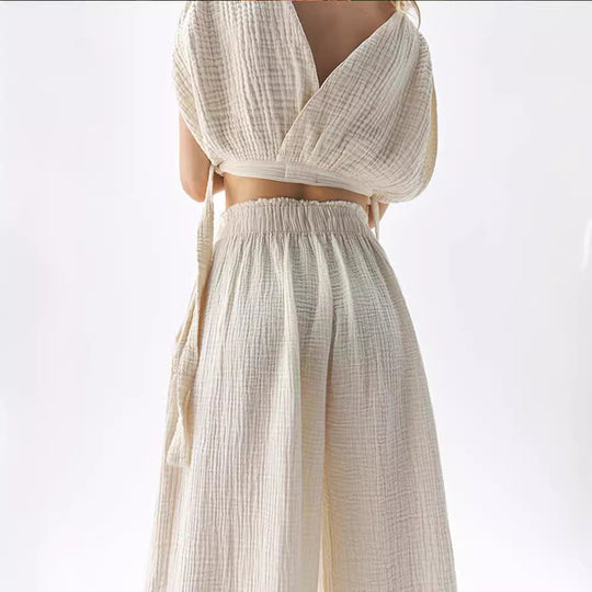 Damen Lässiger Two-Piece Jumpsuit EB