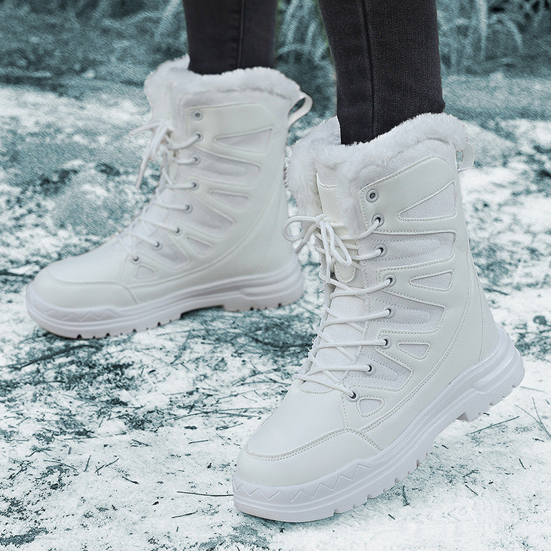 Damen Winterboots mit abnehmbarem Futter und rutschfester Sohle EB