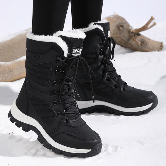 Damen Winterstiefel mit isolierendem Futter und rutschfester Sohle EB
