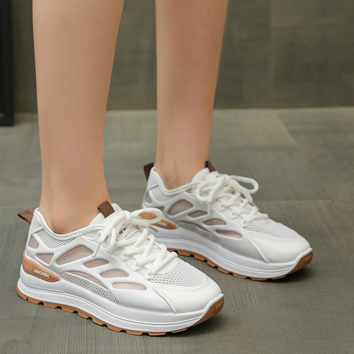 Damen Sportliche Lauf Sneakers EB