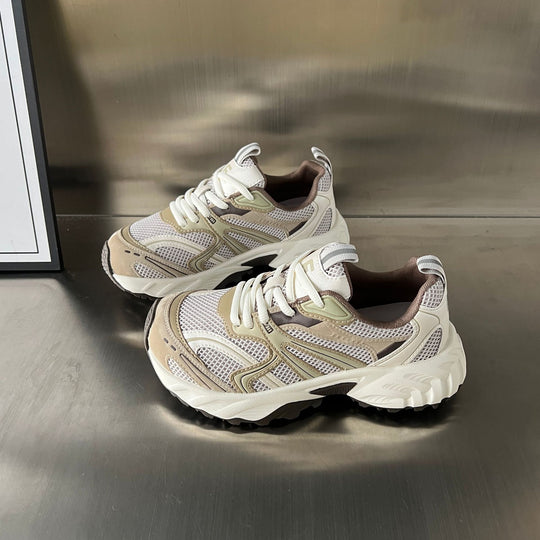 Damen Sportliche Sneakers mit robustem Profil und atmungsaktivem Obermaterial EB