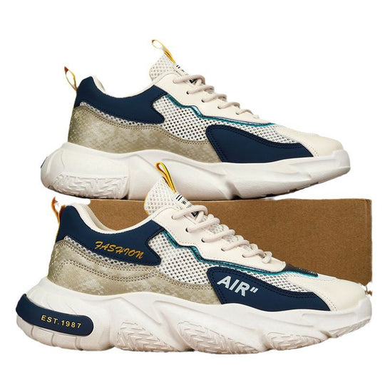 Damen Sportliche Sneakers mit komfortablem Netzmaterial und modischen Akzenten EB