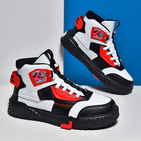 Damen Urbaner High-Top Sneaker mit innovativem Design und rutschfester Sohle EB